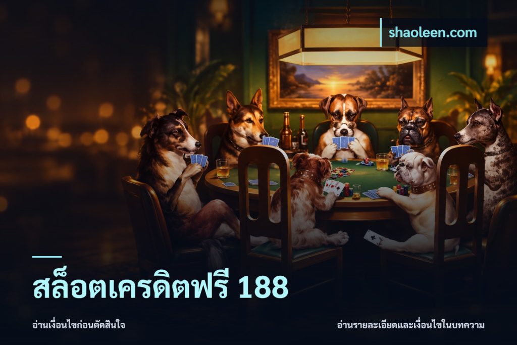 สล็อตเครดิตฟรี 188