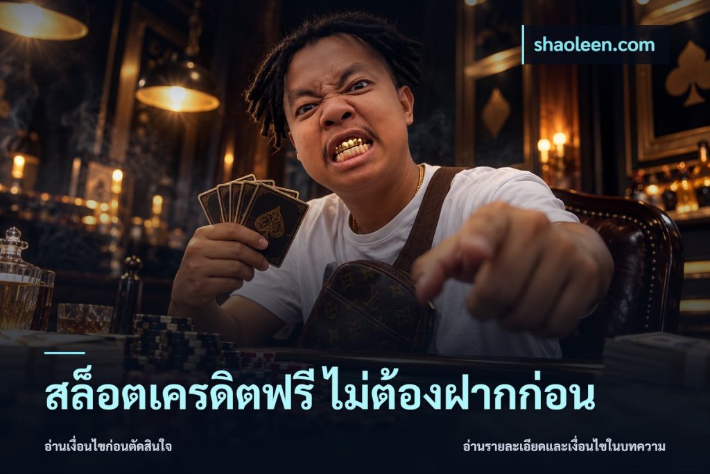 สล็อตเครดิตฟรี ไม่ต้องฝากก่อน