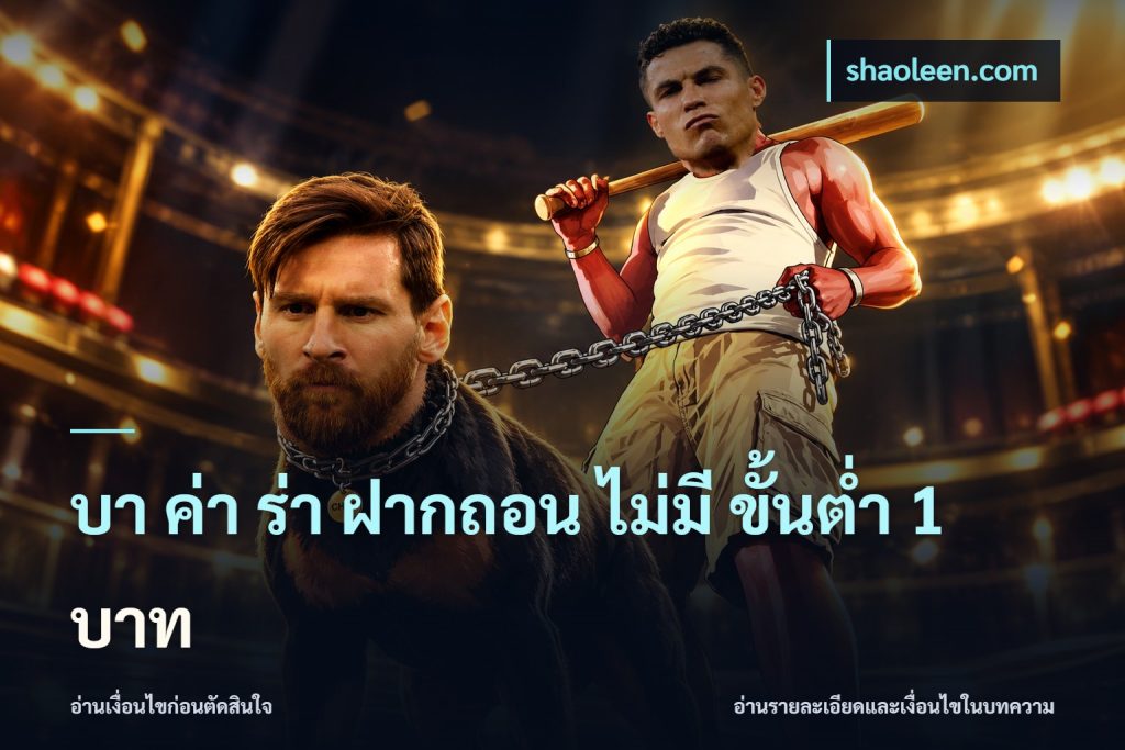 บา ค่า ร่า ฝากถอน ไม่มี ขั้นต่ำ 1 บาท
