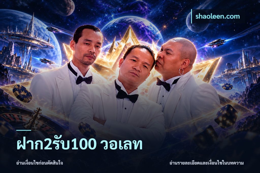 ฝาก2รับ100 วอเลท
