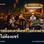 สมัครสล็อตเครดิตฟรีไม่ต้องฝากก่อนไม่ต้องแชร์