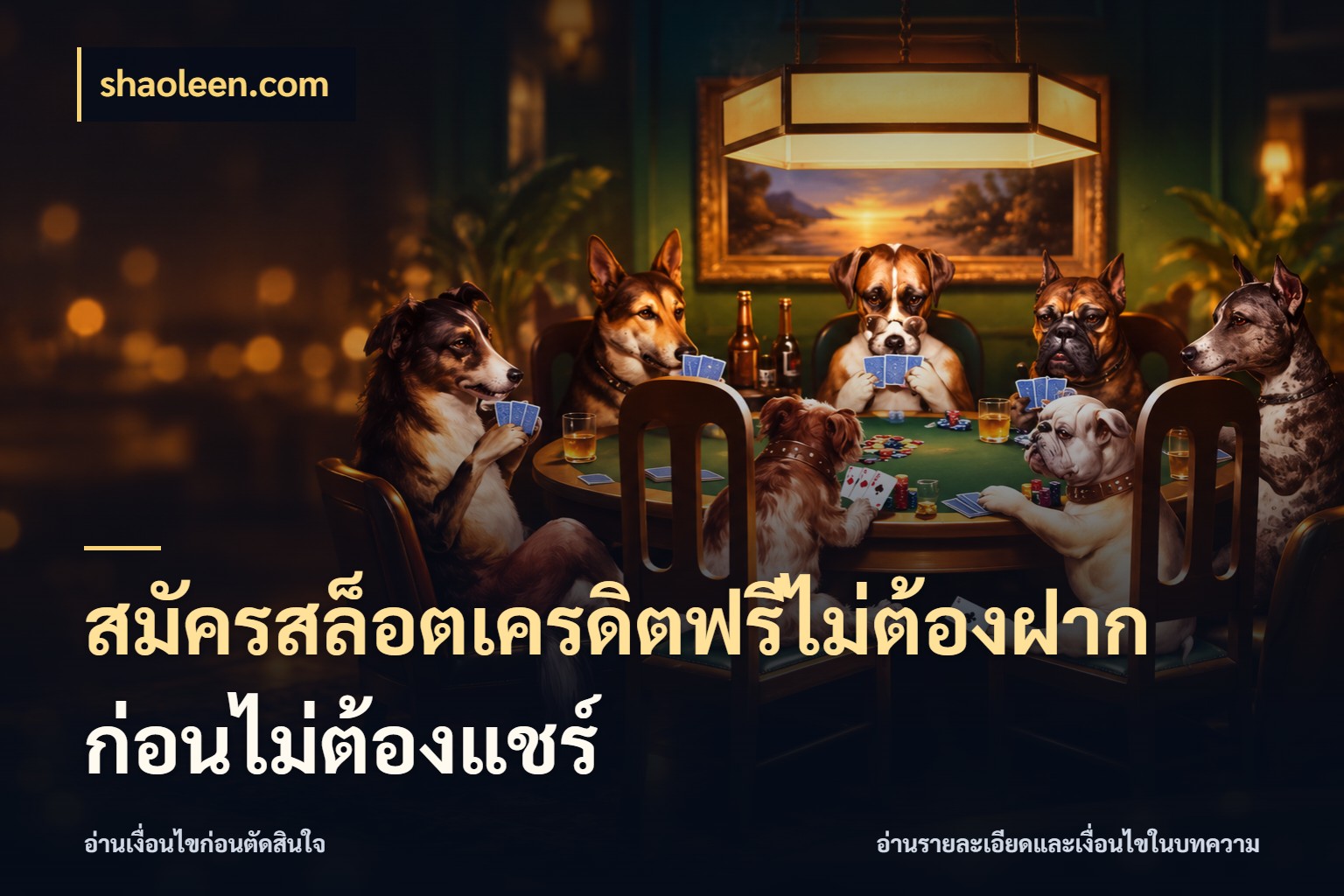 สมัครสล็อตเครดิตฟรีไม่ต้องฝากก่อนไม่ต้องแชร์ ชนิดเครดิตกับสิทธิ์ที่คุณอยากรู้ ในมุม shaoleen.com