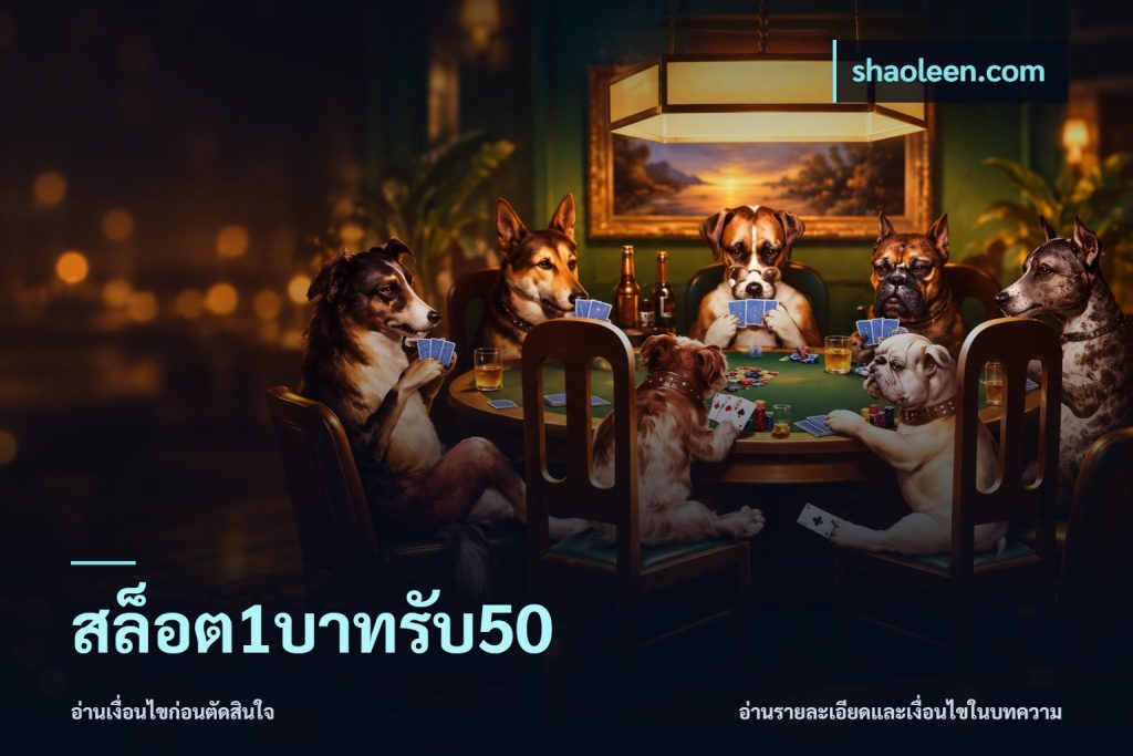 สล็อต1บาทรับ50