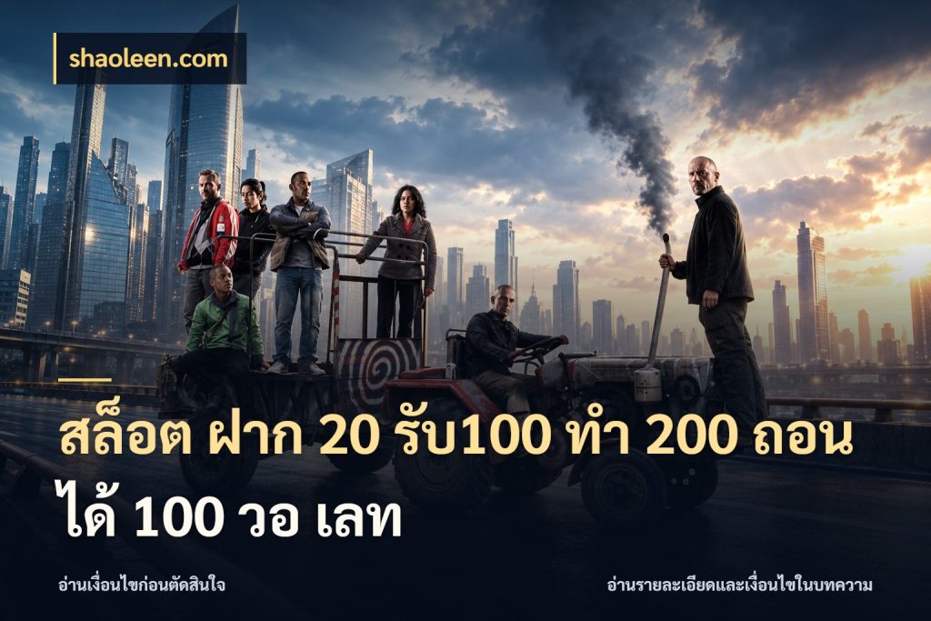 สล็อต ฝาก 20 รับ100 ทํา 200 ถอนได้ 100 วอ เลท สายโบนัสเลือกจังหวะสนุกได้อย่างไร สไตล์ shaoleen.com