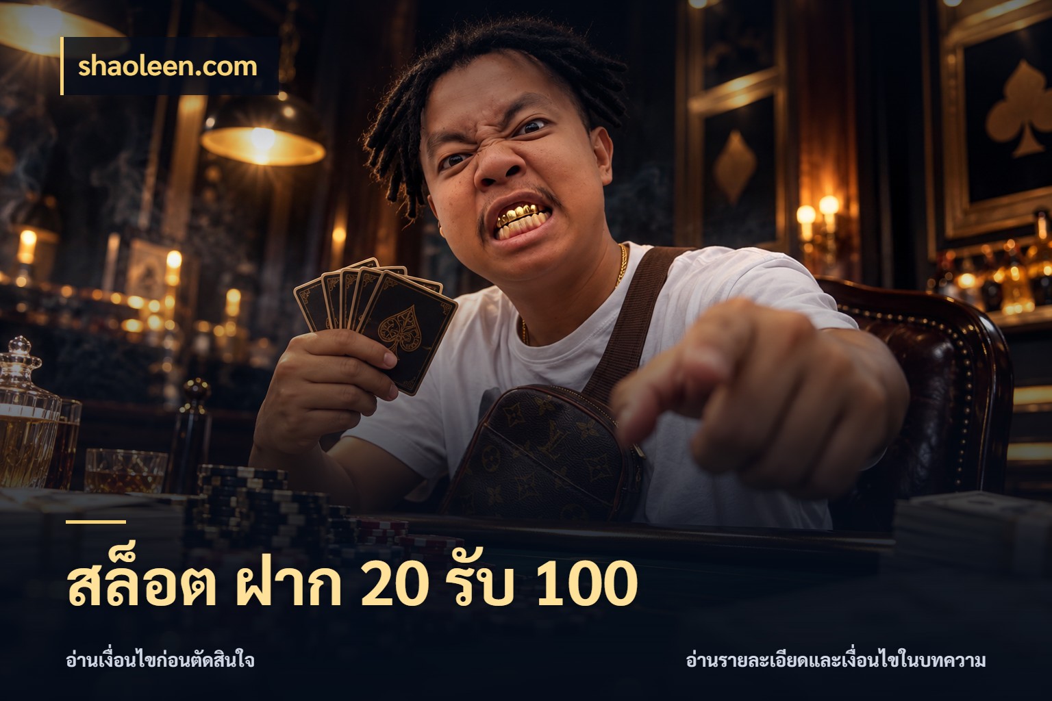 สล็อต ฝาก 20 รับ 100 จับประเด็นยอดรับก่อนเลือกความสนุก กับ shaoleen.com