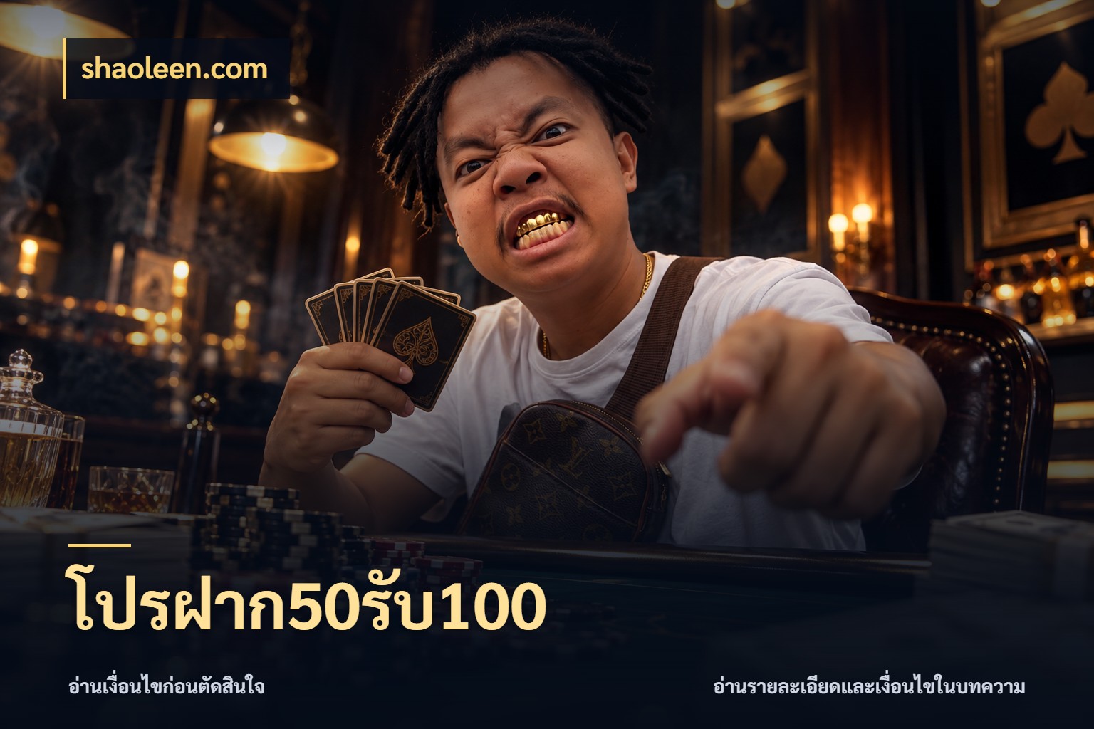 โปรฝาก50รับ100 โปรกับเกมที่ชอบเลือกให้ตรงสไตล์ สไตล์ shaoleen.com