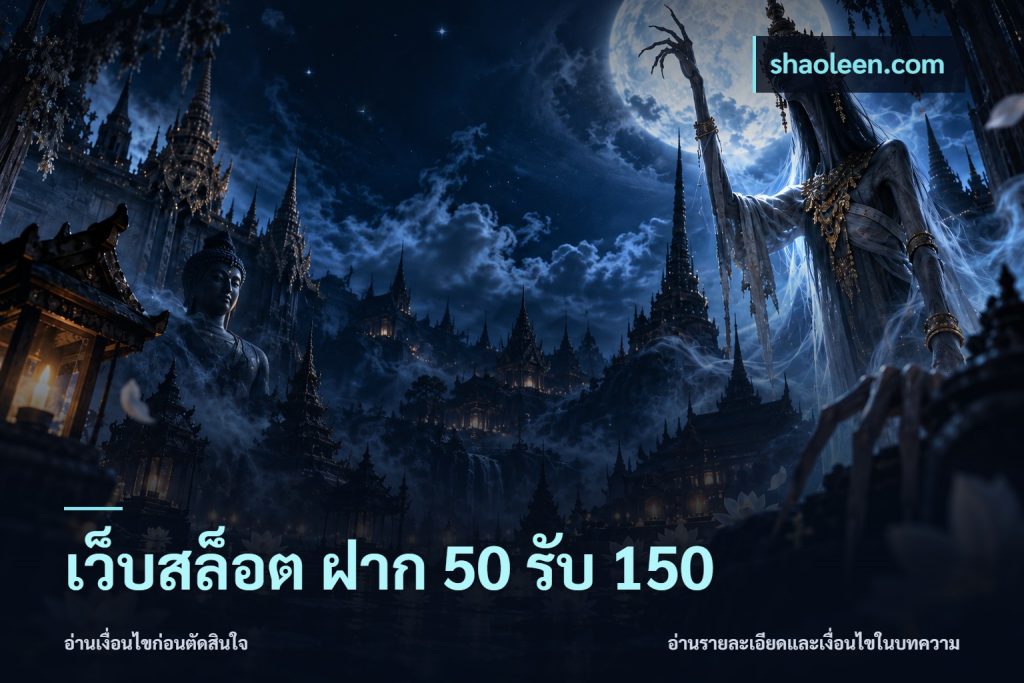 เว็บสล็อต ฝาก 50 รับ 150
