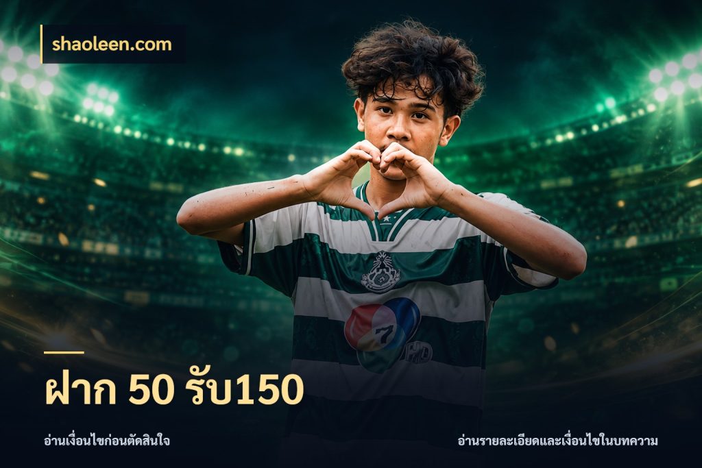 ฝาก 50 รับ150
