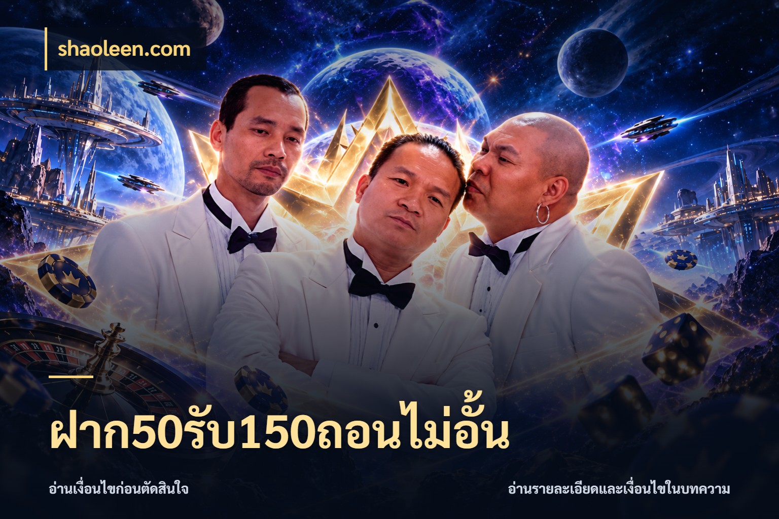 ฝาก50รับ150ถอนไม่อั้น จุดเด่นของเครดิตที่คนชอบเกมอยากรู้ สไตล์ shaoleen.com