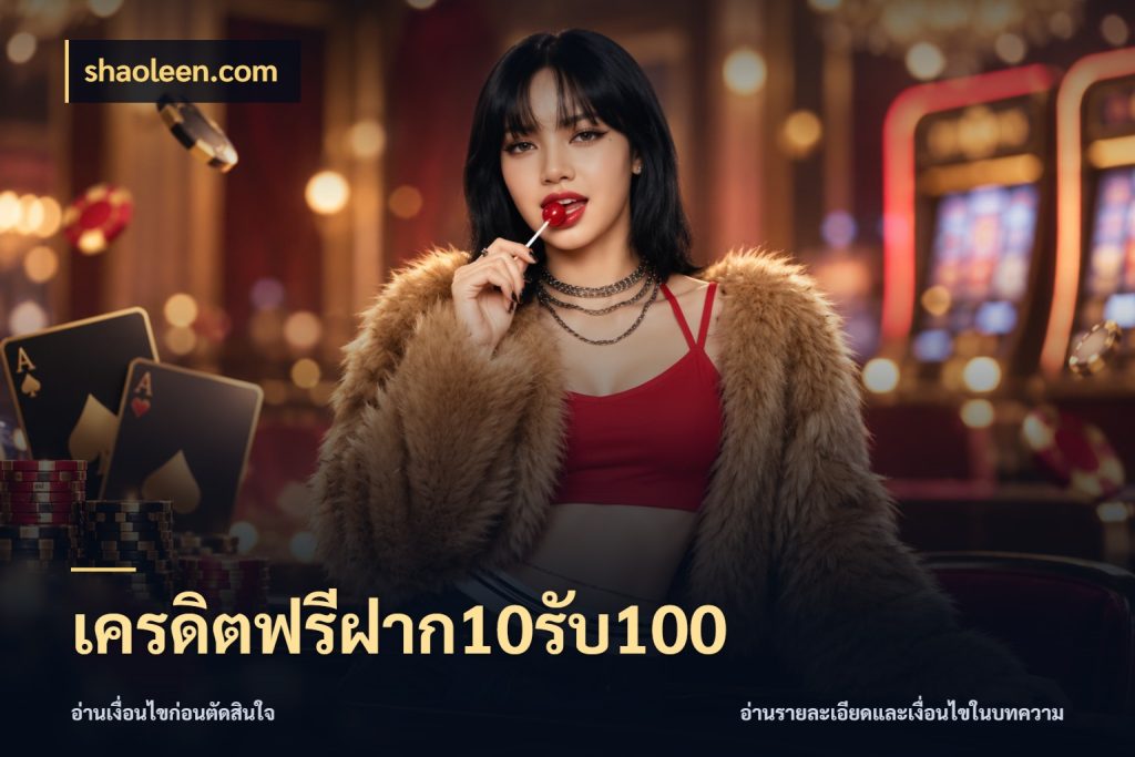 เครดิตฟรีฝาก10รับ100 shaoleen.com จับคู่โบนัสกับสไตล์เกมที่ชอบ