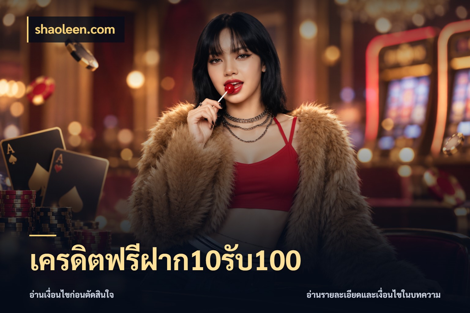 เครดิตฟรีฝาก10รับ100 shaoleen.com จับคู่โบนัสกับสไตล์เกมที่ชอบ