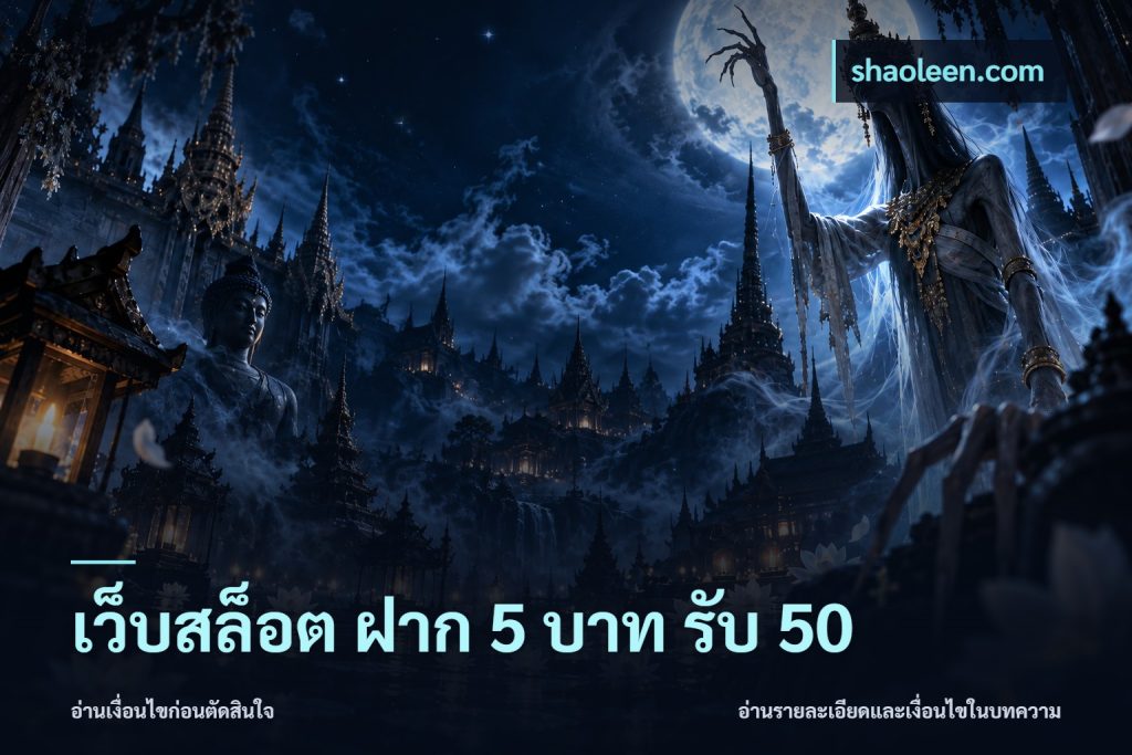 เว็บสล็อต ฝาก 5 บาท รับ 50