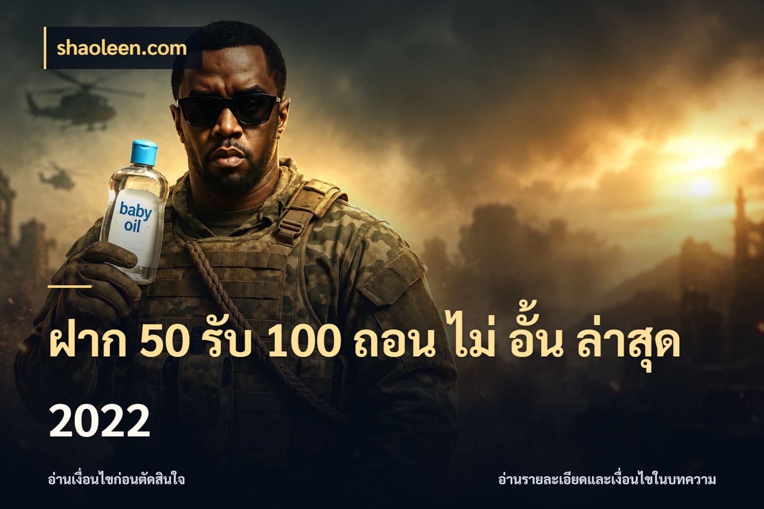 ฝาก 50 รับ 100 ถอน ไม่ อั้น ล่าสุด 2022 shaoleen.com เครดิตกับรูปแบบโปรที่ตรงใจ