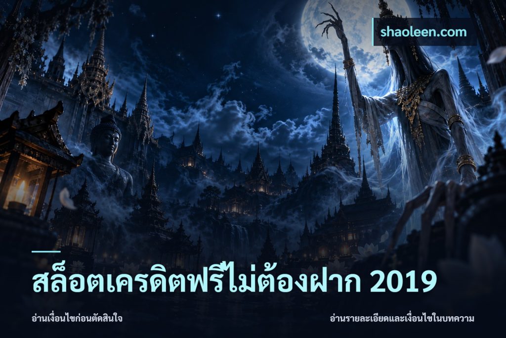 สล็อตเครดิตฟรีไม่ต้องฝาก 2019