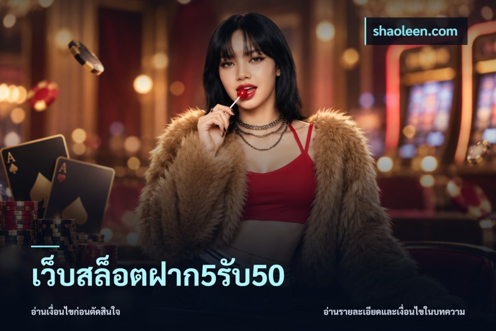 เว็บสล็อตฝาก5รับ50