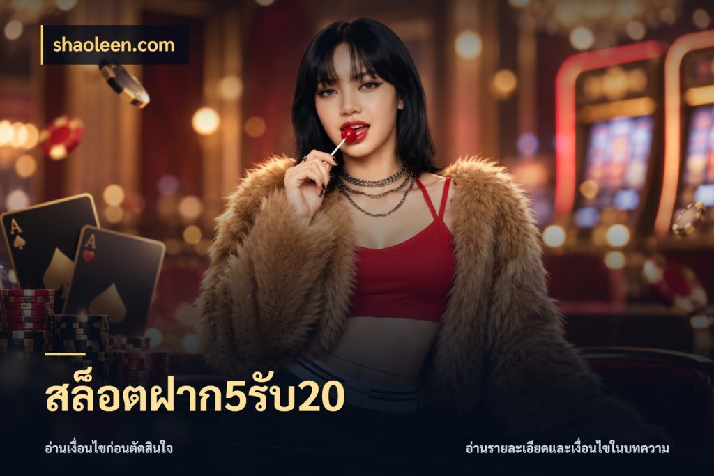 สล็อตฝาก5รับ20 shaoleen.com สายโบนัสเลือกจังหวะสนุกได้อย่างไร