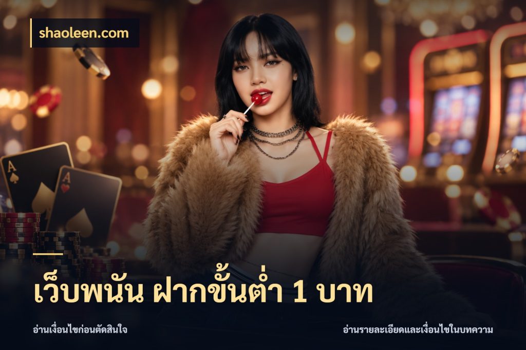 เว็บพนัน ฝากขั้นต่ำ 1 บาท shaoleen.com เลือกสไตล์จากยอดและรูปแบบที่ตรงใจ