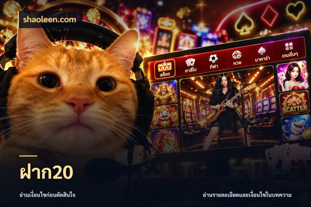ฝาก20 รู้จักจำนวนแต่ละแบบก่อนเลือกเกม กับ shaoleen.com
