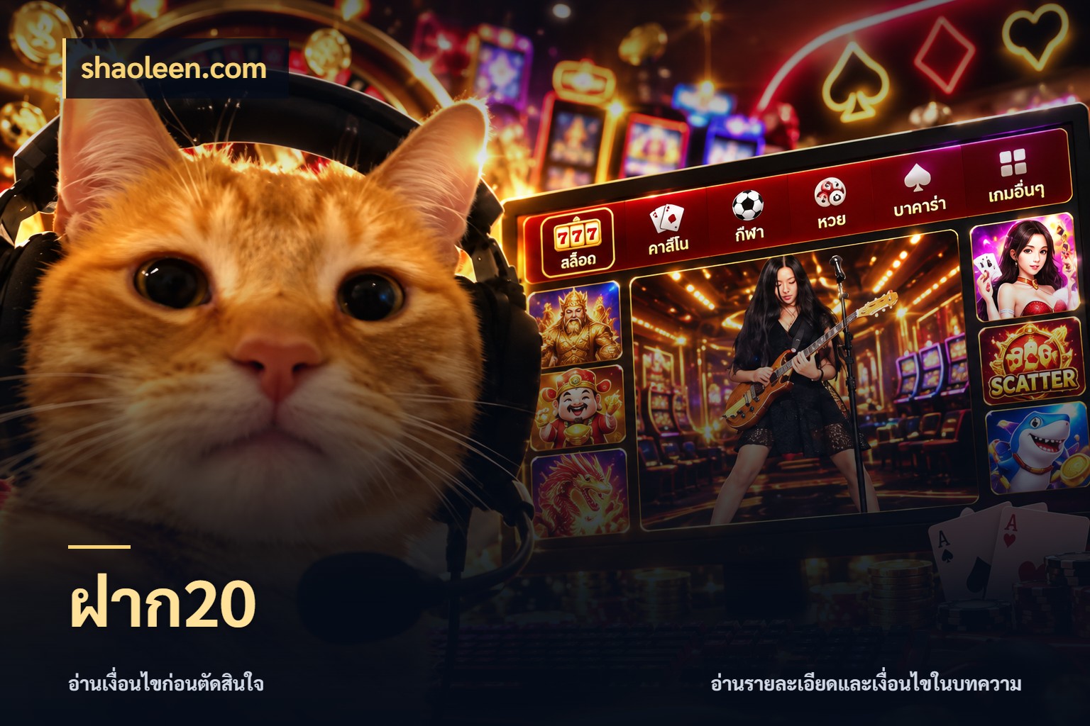 ฝาก20 รู้จักจำนวนแต่ละแบบก่อนเลือกเกม กับ shaoleen.com