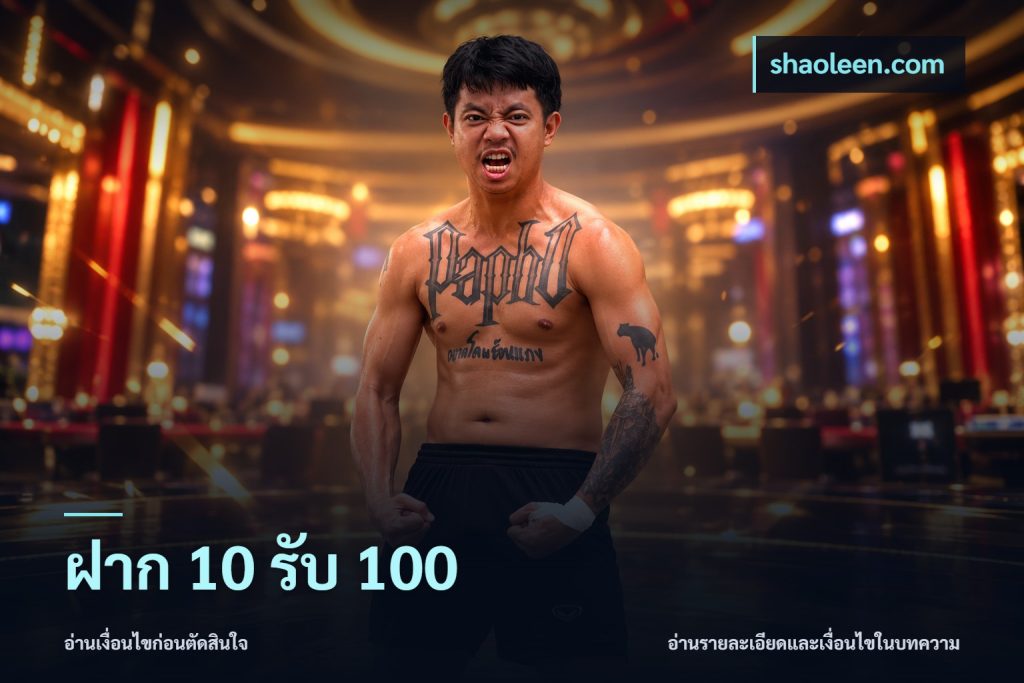 ฝาก 10 รับ 100