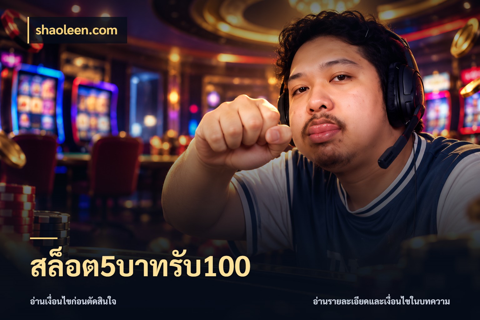 สล็อต5บาทรับ100 สนุกกับตัวเลือกโปรในสไตล์ของคุณ กับ shaoleen.com