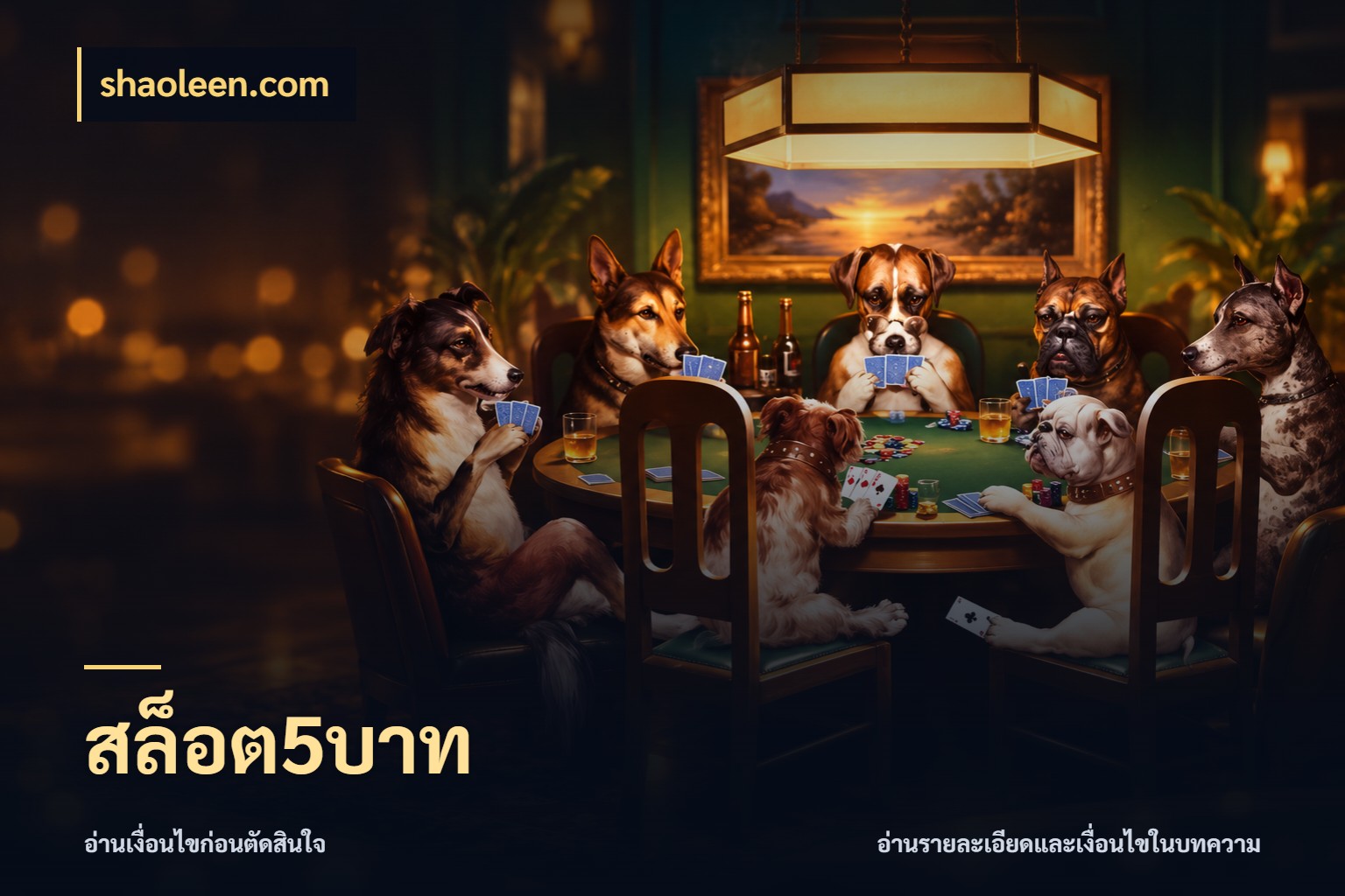 สล็อต5บาท shaoleen.com ทุนเบาก็มีสีสันในจังหวะของคุณ