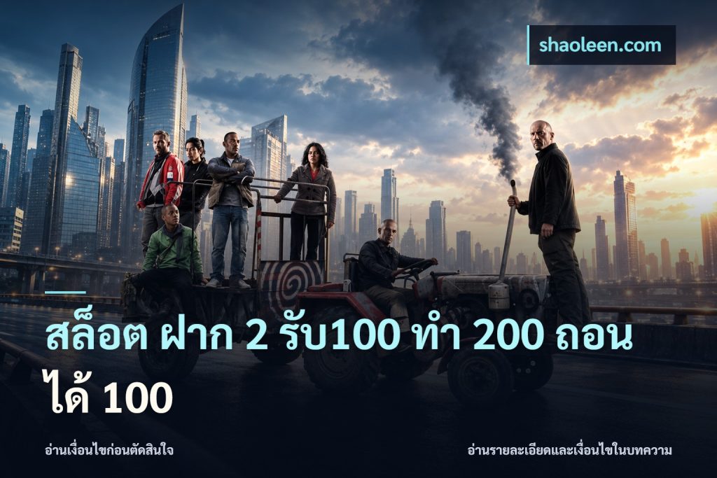 สล็อต ฝาก 2 รับ100 ทํา 200 ถอนได้ 100