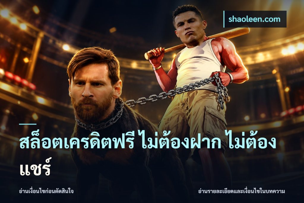 สล็อตเครดิตฟรี ไม่ต้องฝาก ไม่ต้องแชร์