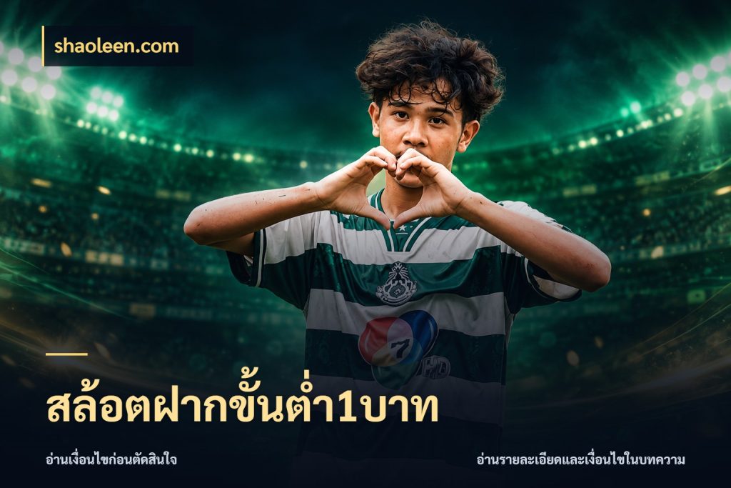 สล้อตฝากขั้นต่ำ1บาท มุมสนุกของคนที่กำหนดขอบเขตตัวเอง กับ shaoleen.com