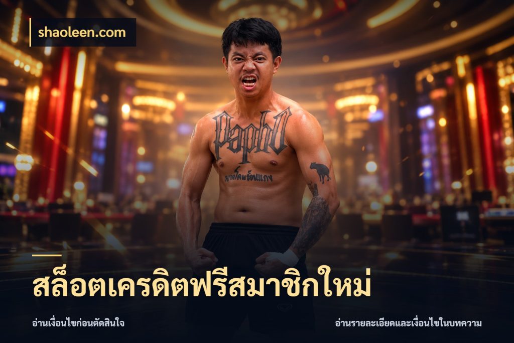 สล็อตเครดิตฟรีสมาชิกใหม่ ชนิดเครดิตกับสิทธิ์ที่คุณอยากรู้ สไตล์ shaoleen.com