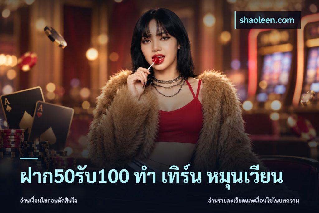 ฝาก50รับ100 ทํา เทิร์น หมุนเวียน