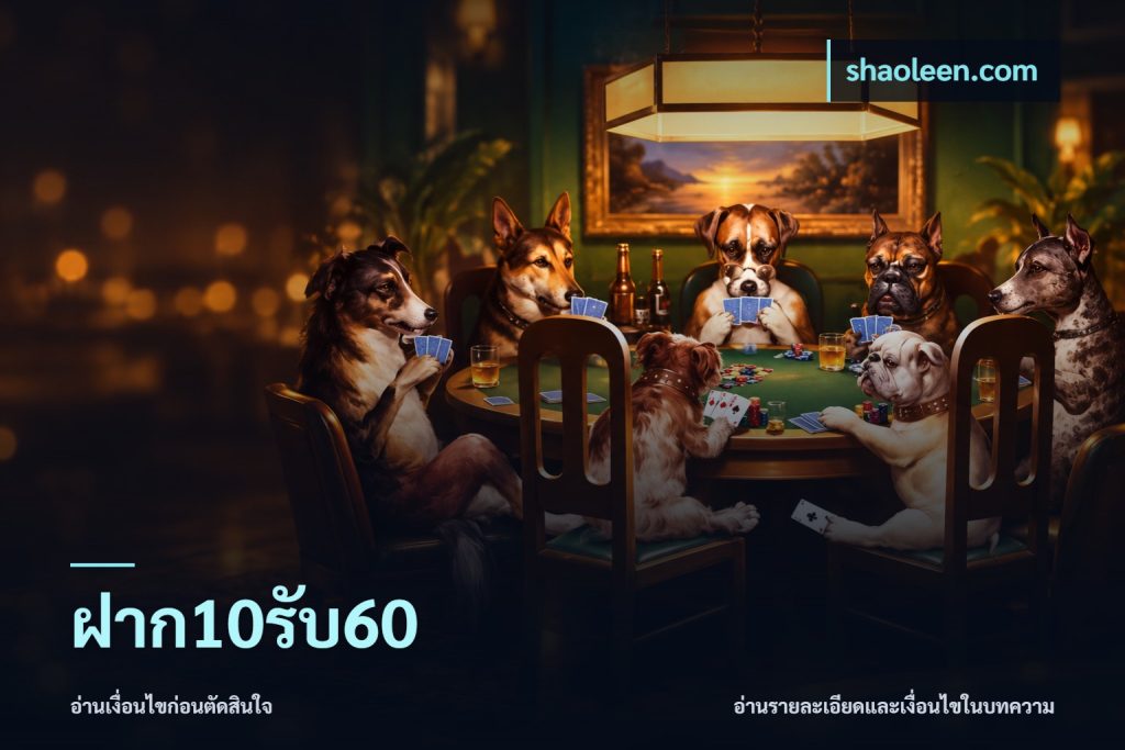 ฝาก10รับ60
